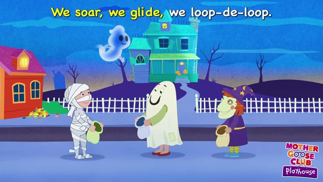 Ghost Family Halloween Children s Song with Mother Goose Club Playhouse