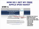 FREE Ipod / FREE Ipod Nano / FREE Apple Ipod Nano (US ONLY)