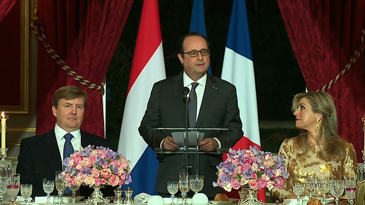 Toast lors du dîner d’Etat en l’honneur du Roi et de la Reine des Pays-Bas