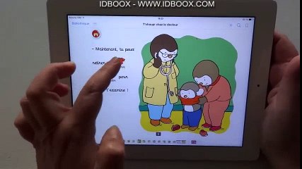 T'choupi chez le docteur ebook iPad editions Nathan - IDBOOX  Dessins Animés T'choupi