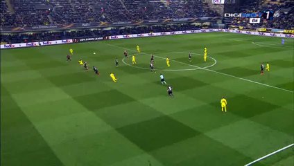 Cedric Bakambu Goal - Villarreal 1-0 Bayer Leverkusen - 10-03-2016 HD