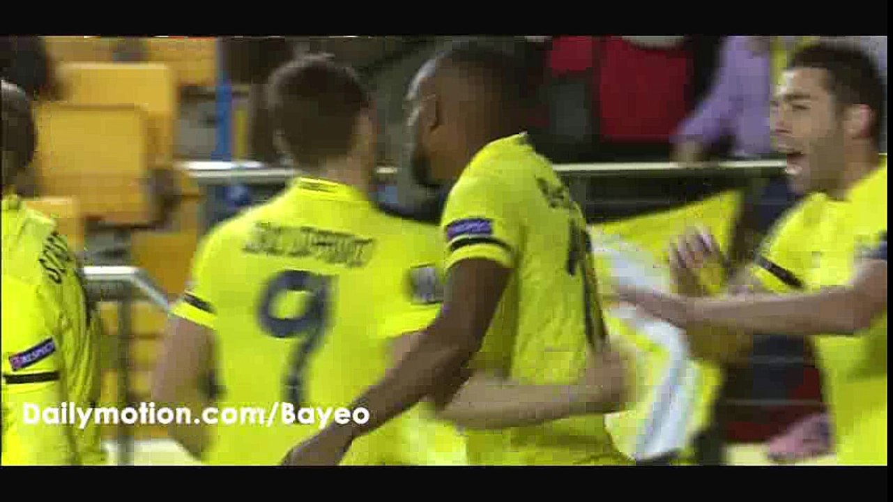 Cedric Bakambu Goal HD - Villarreal 1-0 Bayer Leverkusen - 10-03-2016