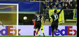 1-0 Cedric Bakambu | Villarreal - Bayer Leverkusen (EPL) 10.03.2016 HD