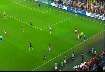Fenerbahçe 1 - 0 Braga Maç Özeti (82' GOAL - Mehmet Topal) 10.03.2016