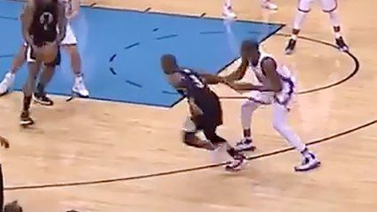 Chris Paul Hits Kevin Durant in the Nuts