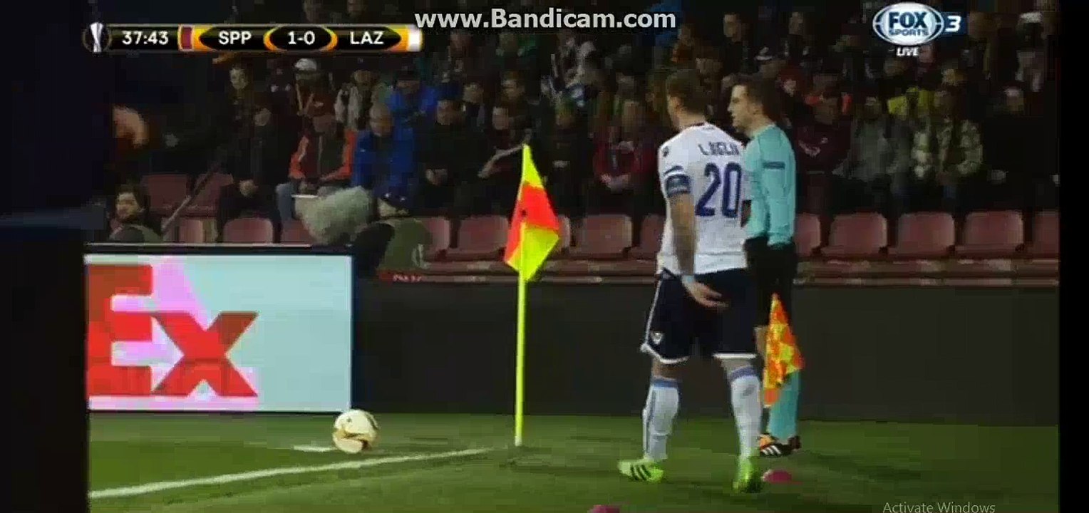 Marcelo Parolo 1:1 HD | Sparta v. Lazio 10-03-2016