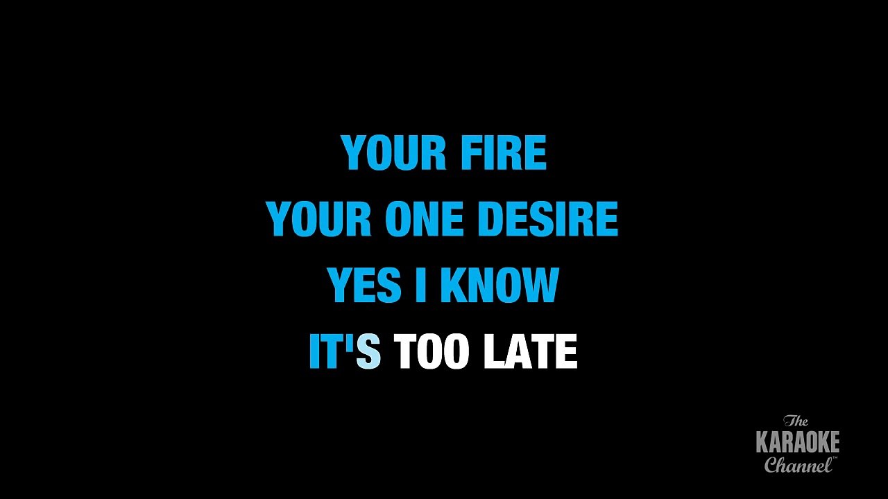 I Want It That Way in the Style of Backstreet Boys karaoke video with lyrics (with lead vocal)