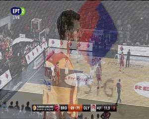 Μπάμπεργκ - Ολυμπιακός το τρίποντο του Στρέλνιεκς