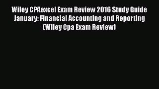 [PDF] Wiley CPAexcel Exam Review 2016 Study Guide January: Financial Accounting and Reporting