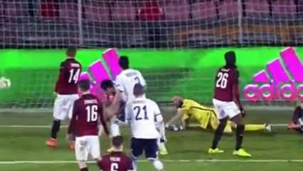 Marco Parolo Goal - Sparta Prague vs Lazio 1-1