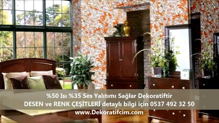 LICOPLAS ile Dekoratif Ses ve ısı yalıtımı Canlı sıva