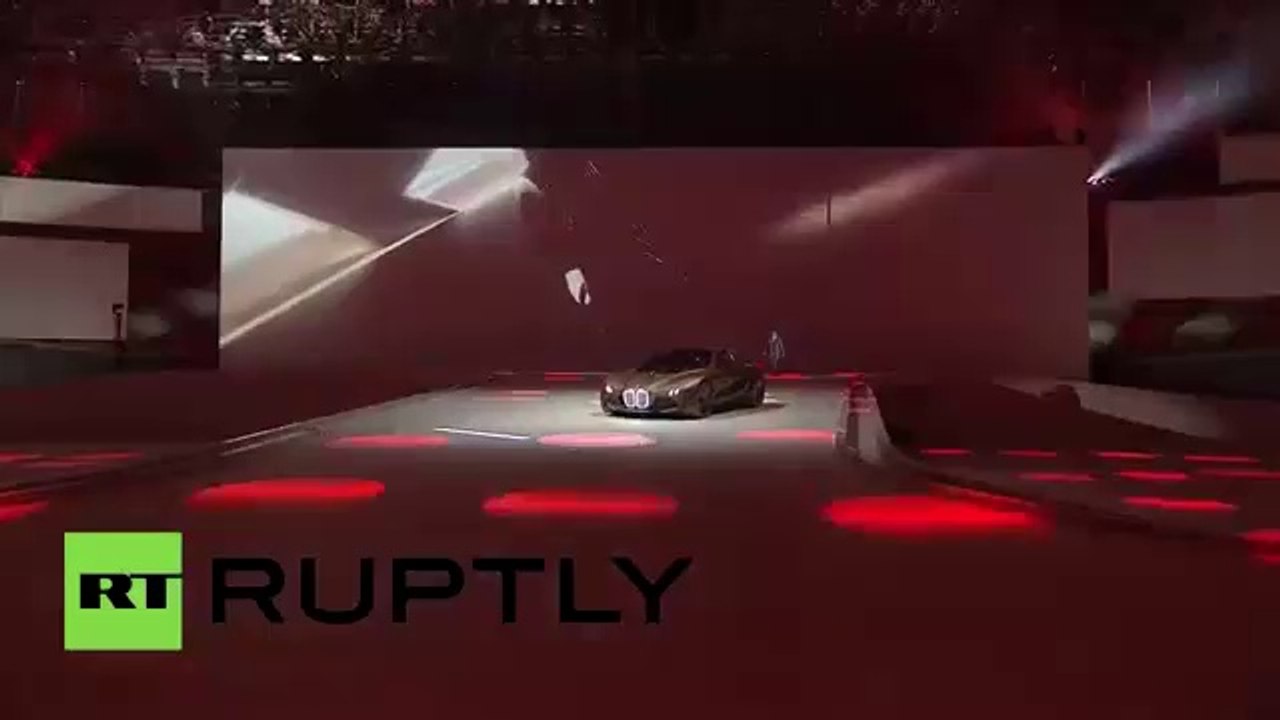 Ultra-futuristic self-driving ‘Vision Next 100’ BMW unveiled during centenary celebrations