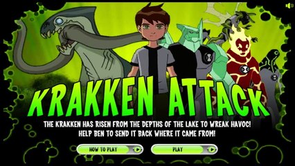 Ben 10 - Krakken Attack - Ben10 Games