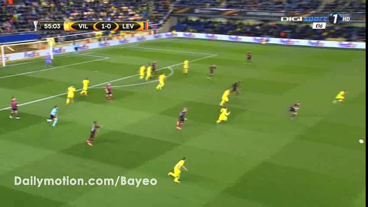 Cedric Bakambu Goal HD - Villarreal 2-0 Bayer Leverkusen - 10-03-2016