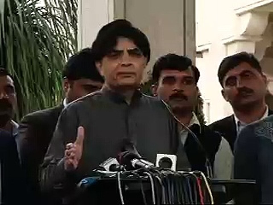Pakistan cricket team will not depart for India till security clearance granted, says interior minister Chodury Nisar