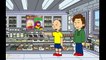 Caillou Misbehaves at GoCity Video Store OFFCIEL 2014