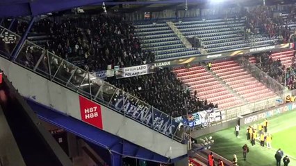 LAZIALI A FINE PARTITA - PRAGA 10 MARZO 2016