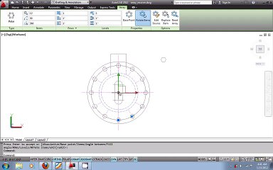 Autocad in Urdu/Hindi Full Tutorial Part 15-Creating and Editing Arrays