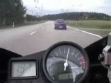 Yamaha R1 Turbo vs Honda CBR vs Audi Rs2