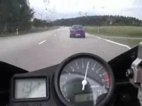 Yamaha R1 Turbo vs Honda CBR vs Audi Rs2