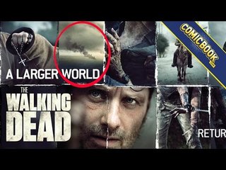 The Walking Dead Season 6B Key Art - A Larger World Explained! Easter Eggs!