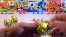 Губка Боб Квадратные Штаны Киндер / Surprise eggs SpongeBob SquarePants