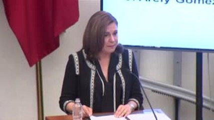 Comisión ratifica nombramiento de Arely Gómez en PGR