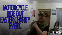 motorcycle ride out Easter charity event. 2016