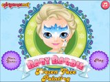 Baby Barbie Game Movies & Frozen Face Painting Video Play - Kids Games Online Face Painting Art