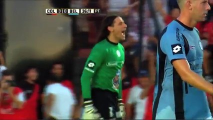 Gol de Sperdutti. Colón 3 Belgrano 0. Fecha 3. Primera División 2016