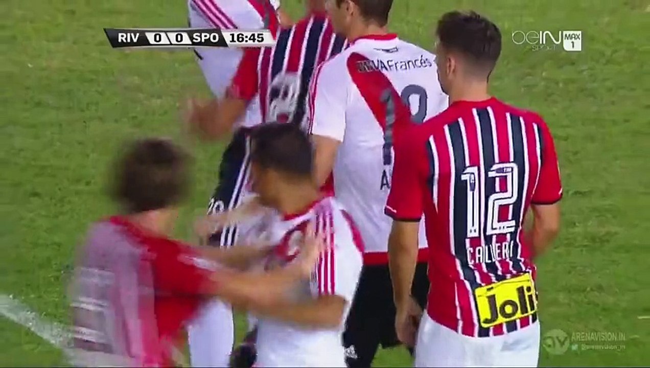0-1 Ganso Goal HD - River Plate 0-1 Sao Paulo 10.03.2016 Copa Libertadores