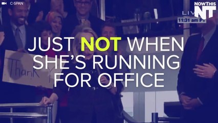 America Only Likes Hillary Clinton When She's Not Running For Office