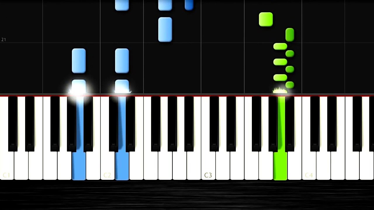 Requiem for a Dream - EASY Piano Tutorial by PlutaX - Synthesia