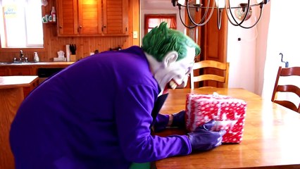 Spiderman vs Joker with Santa Claus! Superhero Fun Fight Movie IN REAL LIFE!