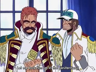 One Piece - Usopp And Robin Impersonating Inspector Shepherd