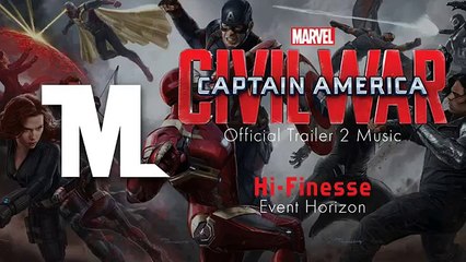 Captain America: Civil War - Official Trailer #2 Music (Hi-Finesse - Event Horizon) (World Music 720p)