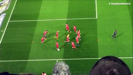 FC Barcelona Pre Match Warm Up - Footwork (Latest Sport)