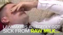 Lawmakers Allegedly Got Sick Drinking The Same Raw Milk They Just Legalized