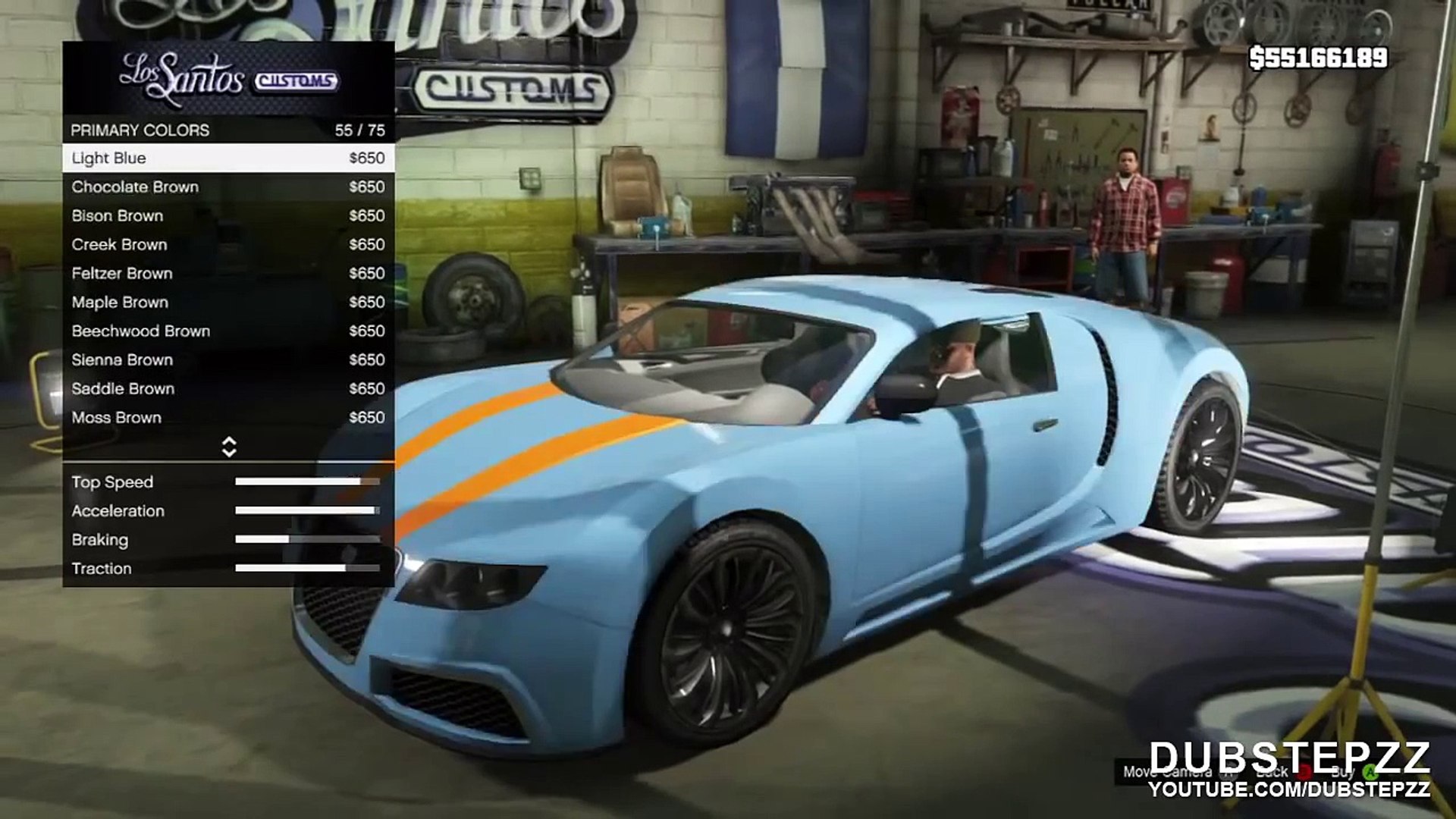 GTA V (5) | Bugatti Veyron Customisation + Gameplay