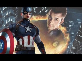 Chris Evans Says He'd Want To Fight As Captain America Along Side The Human Torch