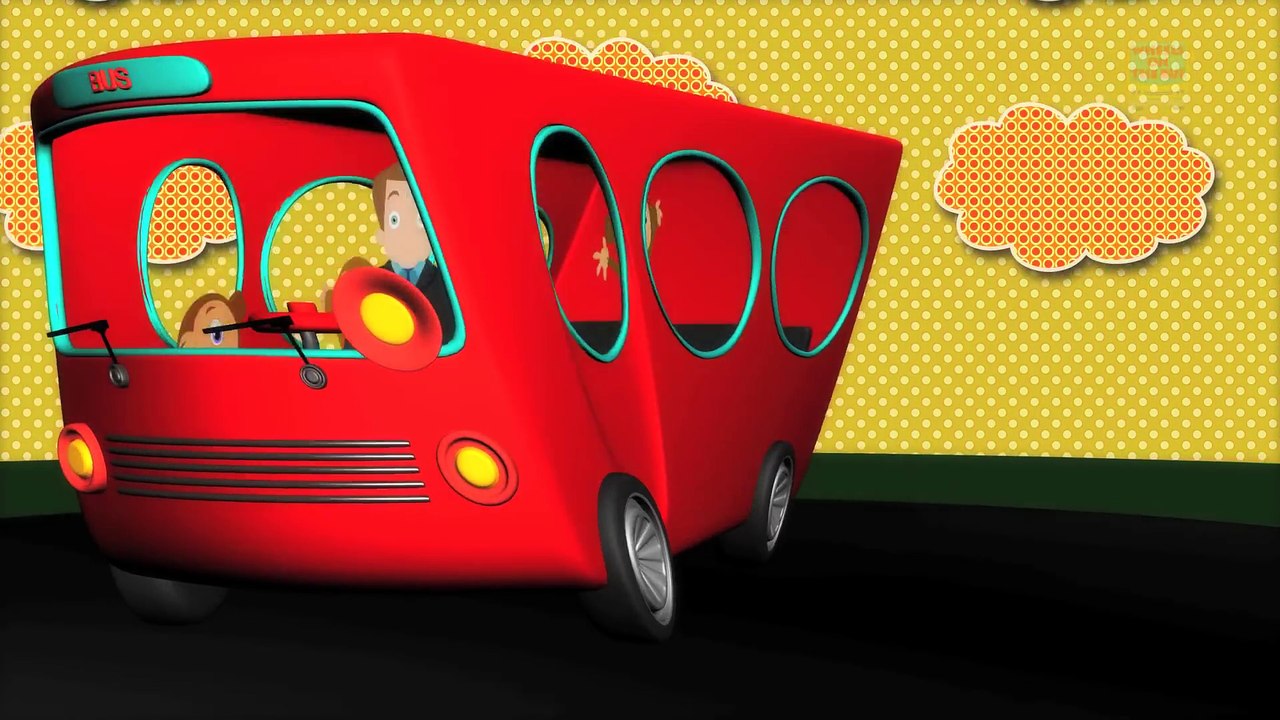 Wheels On The Bus - Nursery Rhymes for children - kids songs - rhymes [ Pas 3]
