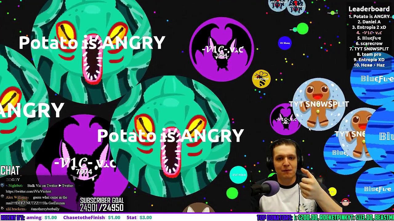 Agar.io Playthrough #4