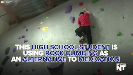 Student With Autism And ADD Improves Focus By Rock Climbing