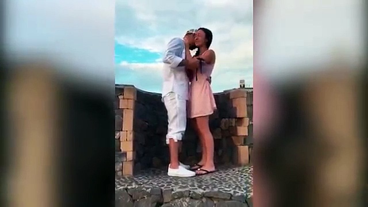 Sweet Moment Justin Biebers dad proposes to girlfriend Chelsey Rebelo in St. Barts