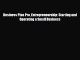 [PDF] Business Plan Pro Entrepreneurship: Starting and Operating a Small Business Download