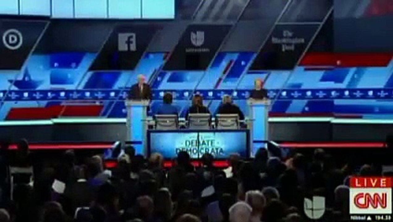 FULL CNN UNIVISION DEMOCRATIC DEBATE 2016 - P10 - March 09, 2016