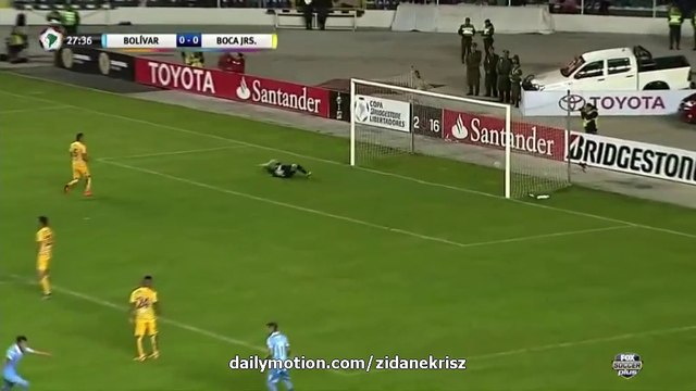 1-0 Erwin Saavedra Amazing Goal HD - Bolivar 1-0 Boca Juniors - 10.03.2016 Copa Libertadores