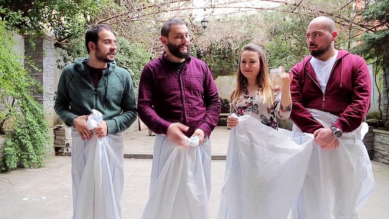 Çuval Yarışı Yaptık