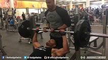 Bodybuilding Chest Focused Workout @hodgetwins