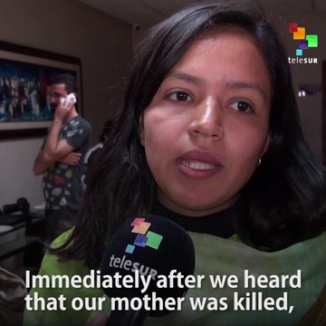 Honduras: Bertha Caceres' Daughter Criticizes Government Investigation